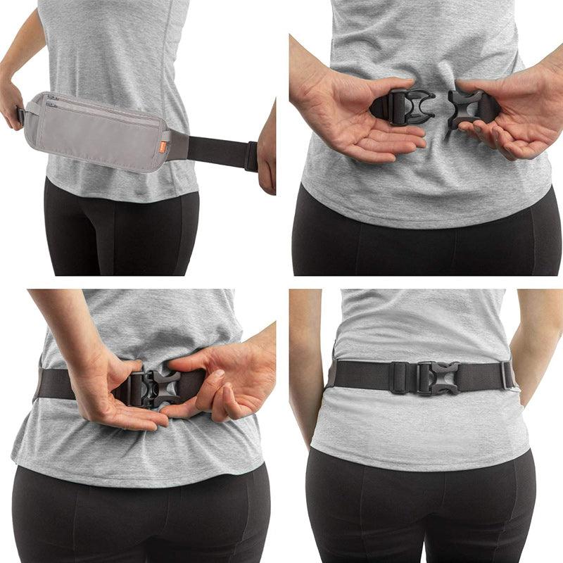 Pochette de Ceinture de Voyage Invisible - Stockmania