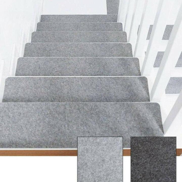 14x Tapis de sol antidérapants pour escaliers - Stockmania