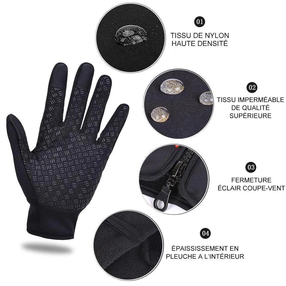Gants Thermiques Chauds Pour Le Cyclisme ,Course Ă Pied ,Conduite