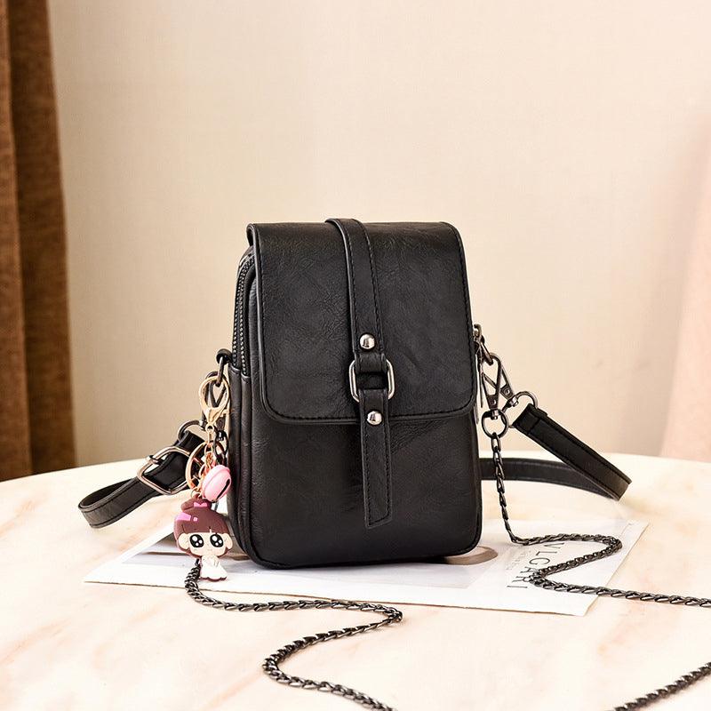 Sac à Bandoulière Carré en PU pour Téléphone Portable - Stockmania