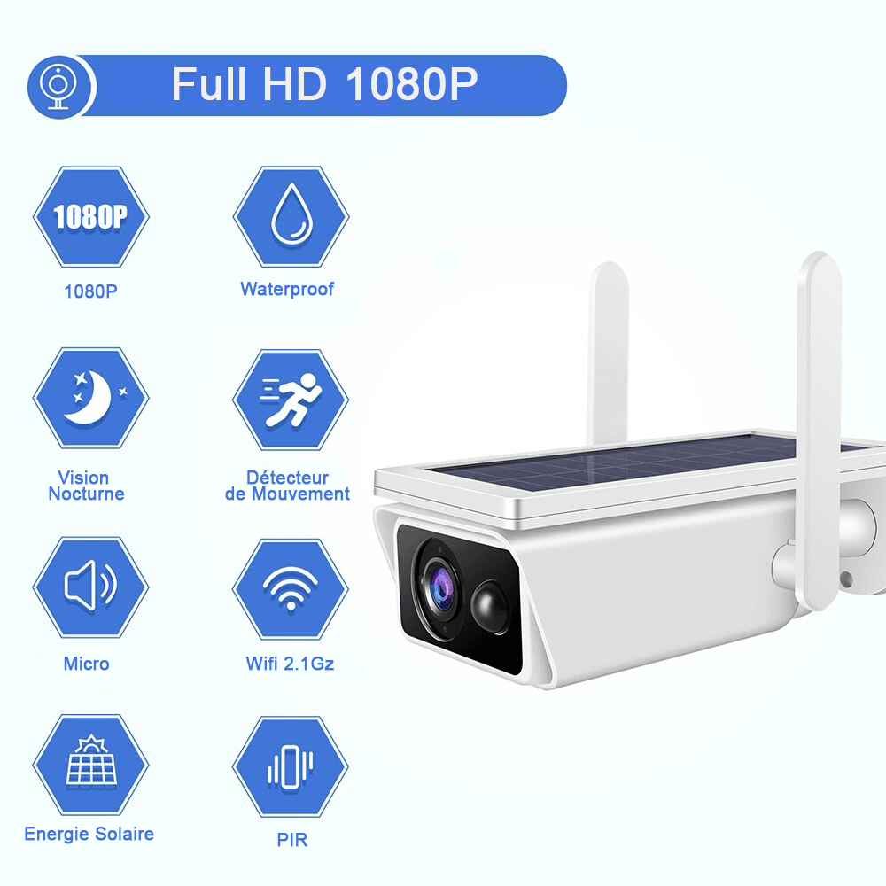 Caméra solaire nouvelle génération - Stockmania