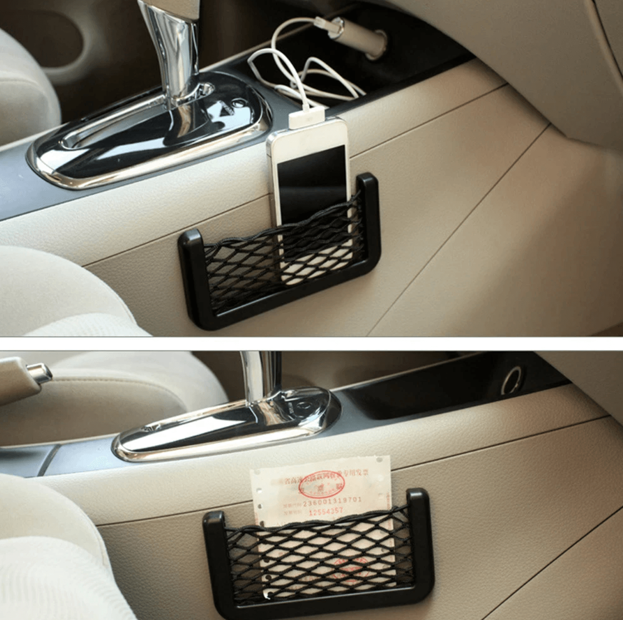 Lot de 2 Filets pour voiture - Stockmania