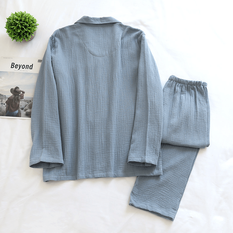 Pyjama japonais en gaze de coton - Stockmania