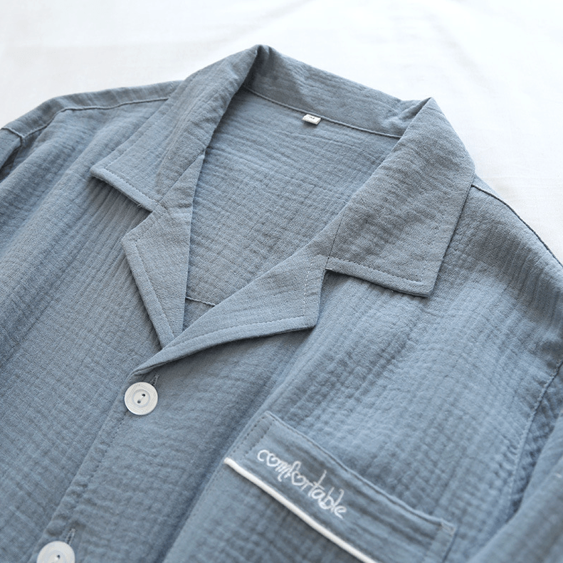 Pyjama japonais en gaze de coton - Stockmania