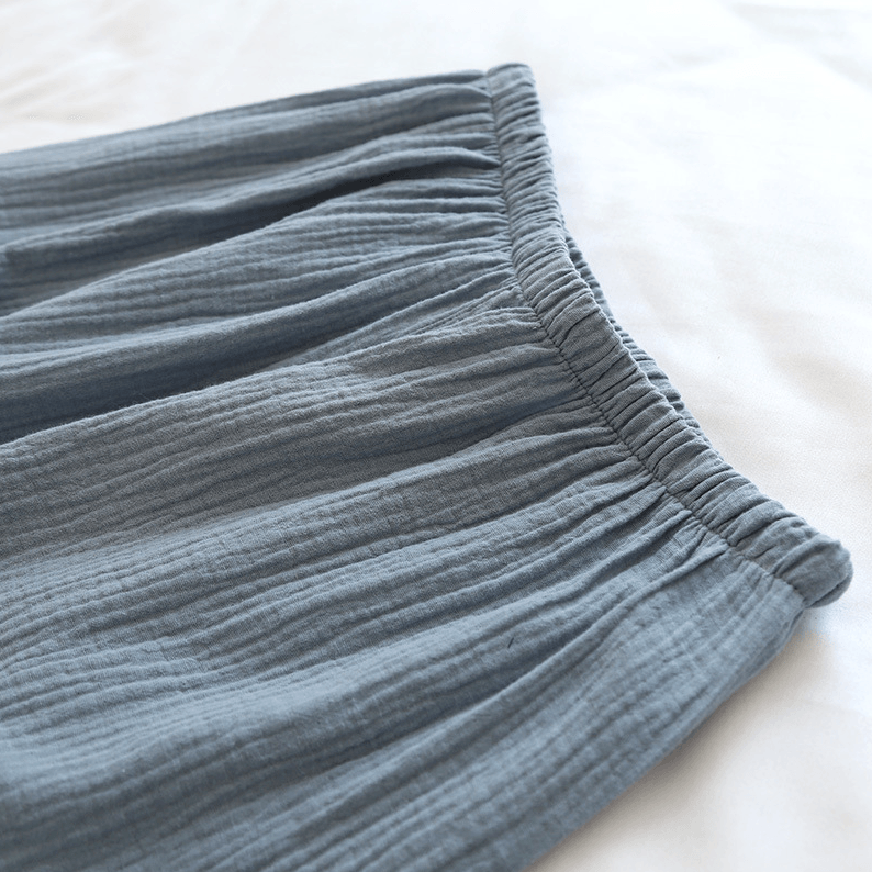 Pyjama japonais en gaze de coton - Stockmania