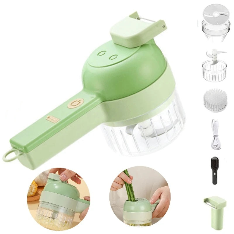 Mini hachoir USB 4 en 1