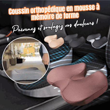 Coussin orthopédique en mousse à mémoire de forme