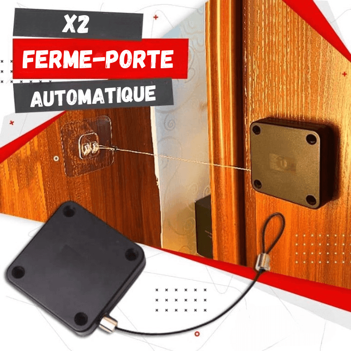 2x Ferme-porte automatique - Stockmania