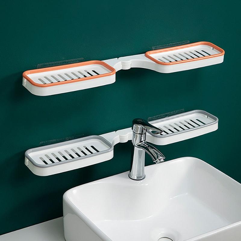 Étagère d'angle rotative de salle de bain - Stockmania