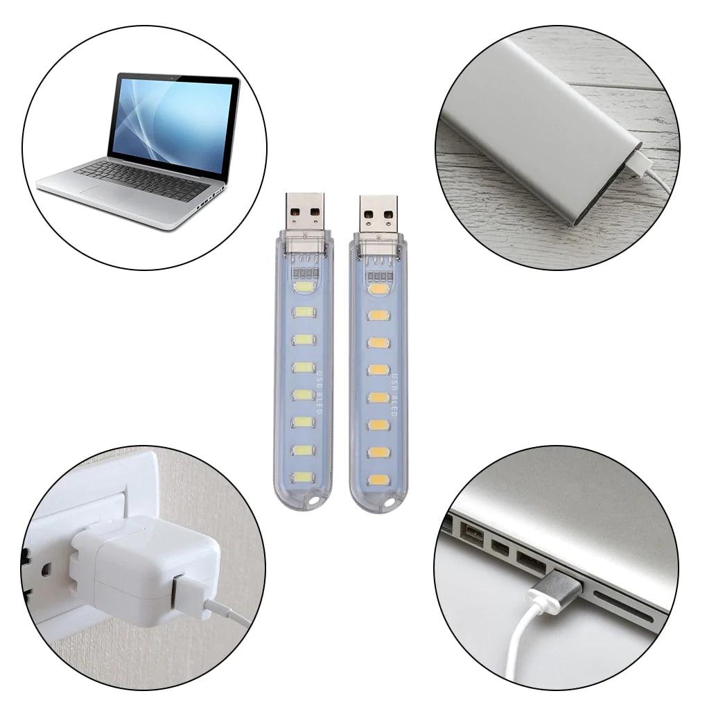 Lot de 4 Mini Lampes LED USB - Stockmania