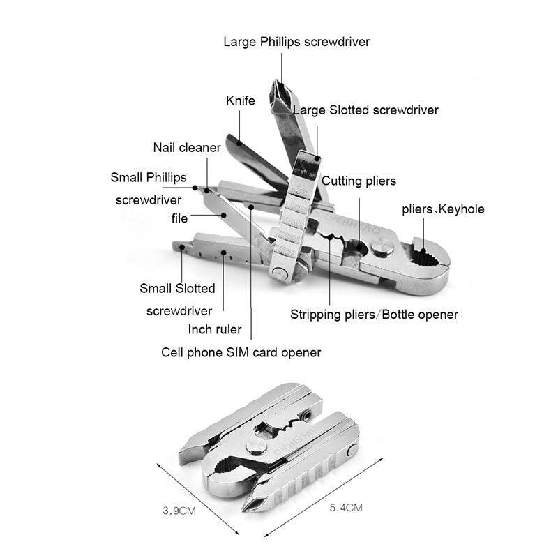 Mini outil multifonction 10 en 1