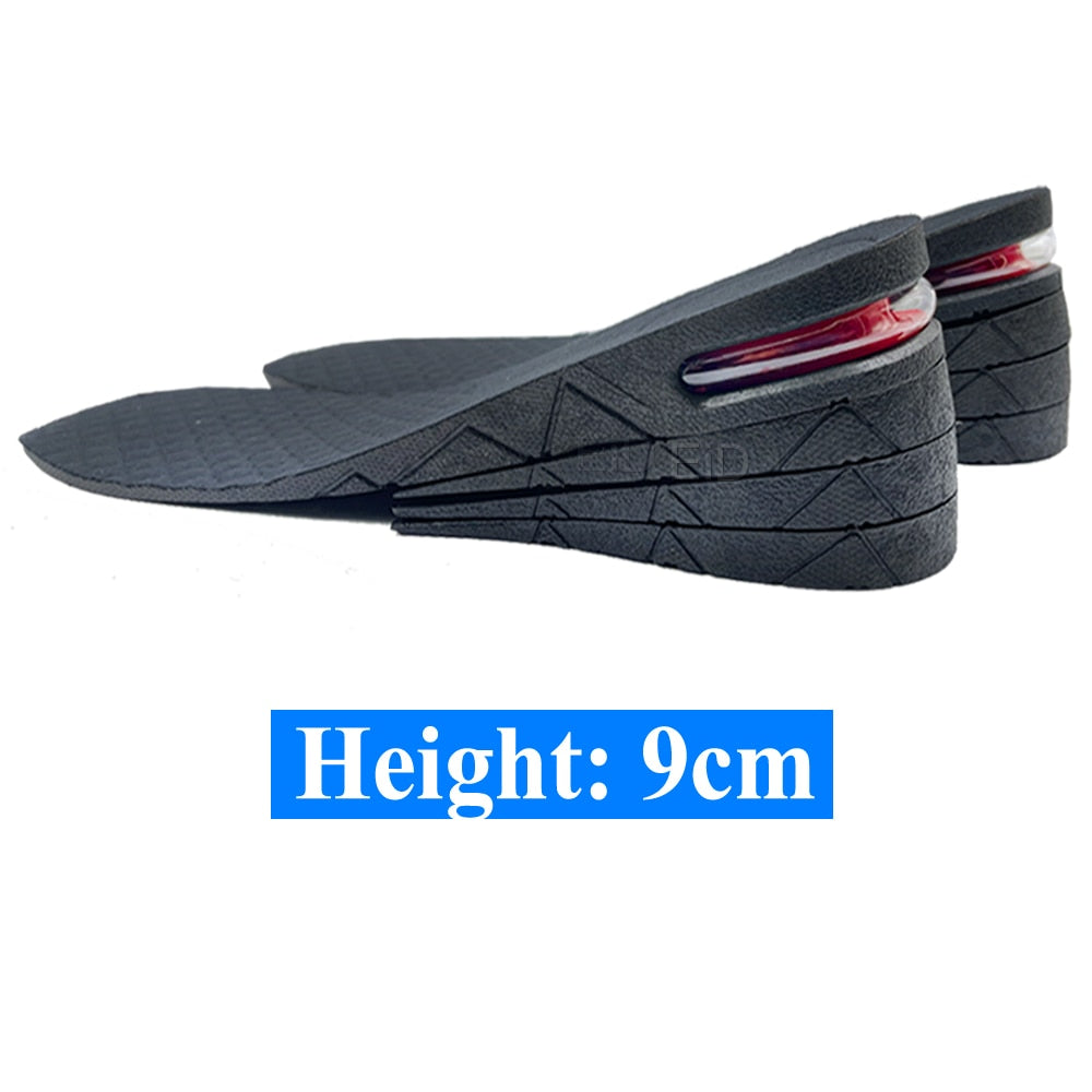 Semelles grandissantes à talonnette réglables