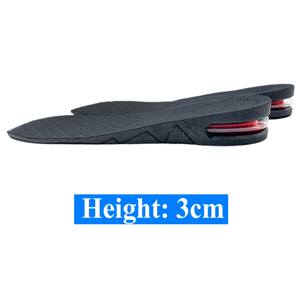 Semelles grandissantes à talonnette réglables