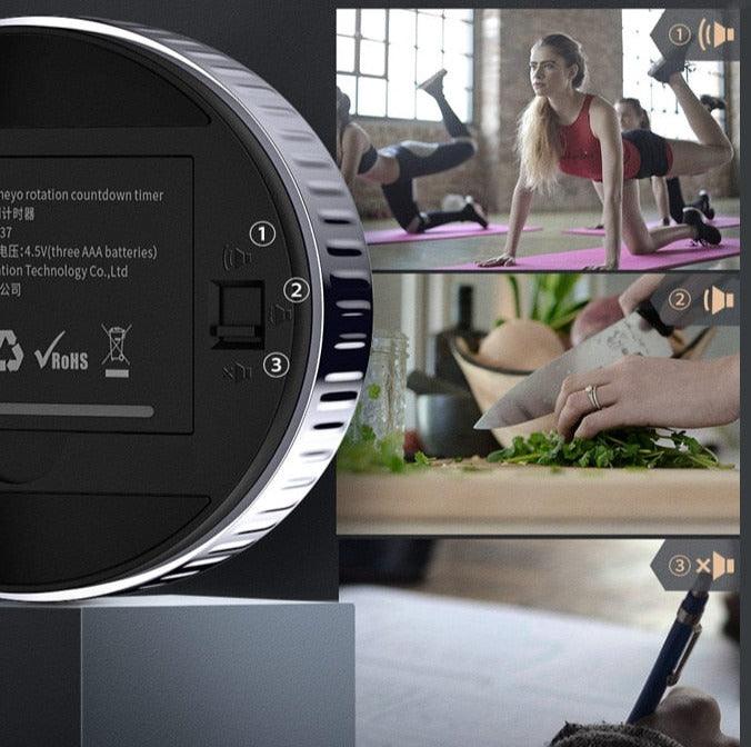 Minuteur de cuisine digital et magnétique - Stockmania