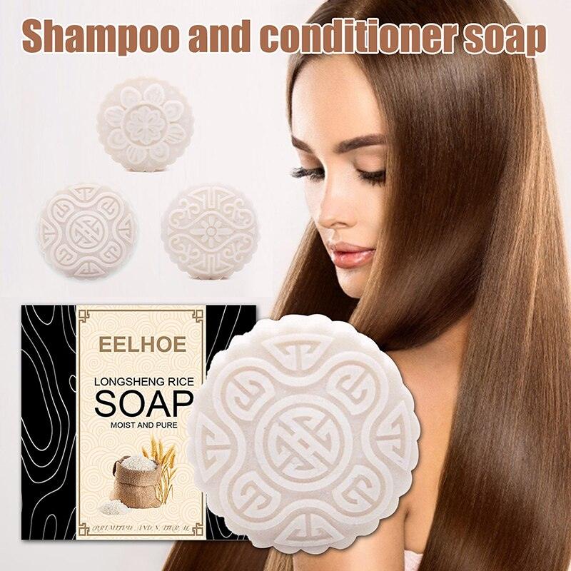 Shampoing solide à l'eau de riz - Stockmania