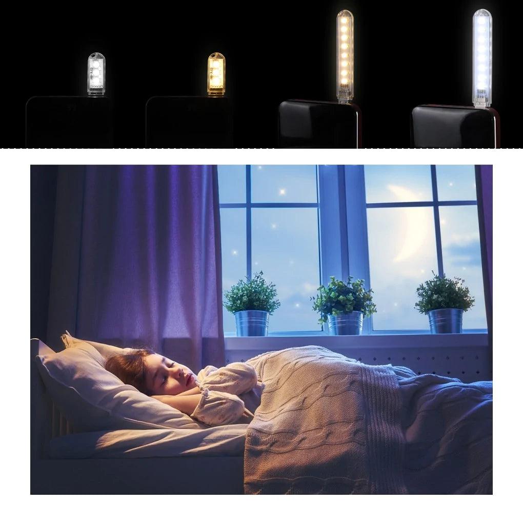 Lot de 4 Mini Lampes LED USB - Stockmania