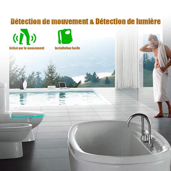 Lampe de cuvette multicolore et intelligente - Stockmania