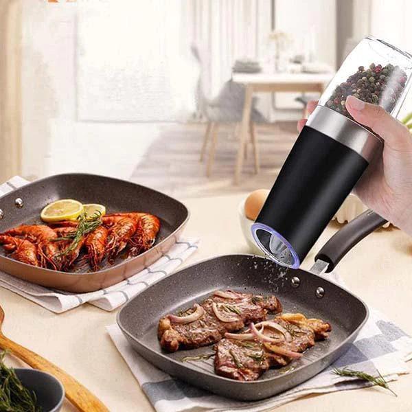 Salière & Poivrière broyeur électrique - Stockmania