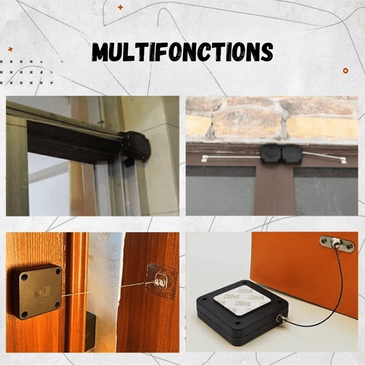 2x Ferme-porte automatique - Stockmania