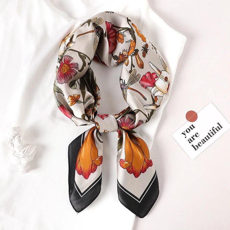 Foulard en soie - Différents imprimés - Stockmania