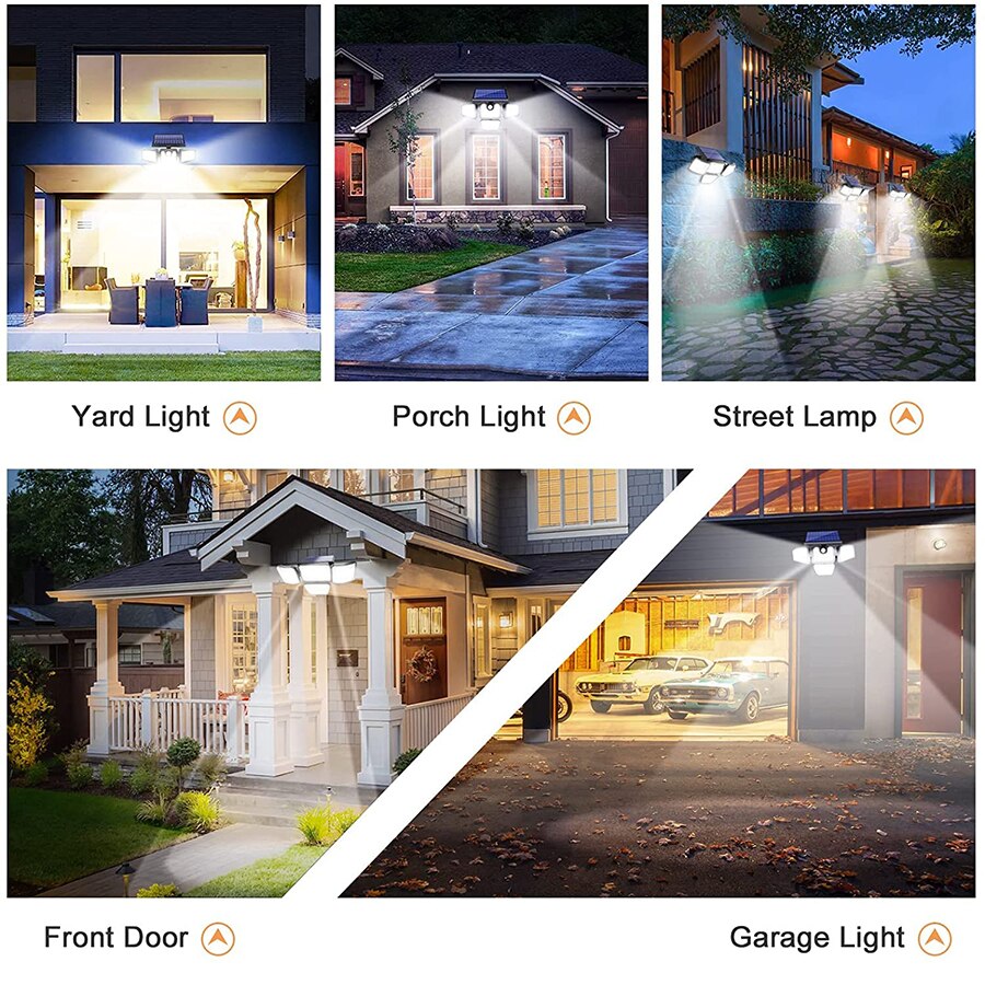 Panneau lumineux solaire multidirectionnel