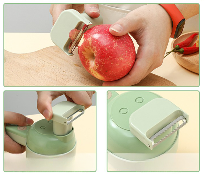 Mini hachoir USB 4 en 1