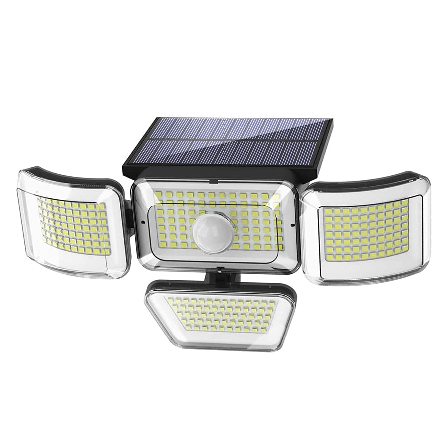 Panneau lumineux solaire multidirectionnel