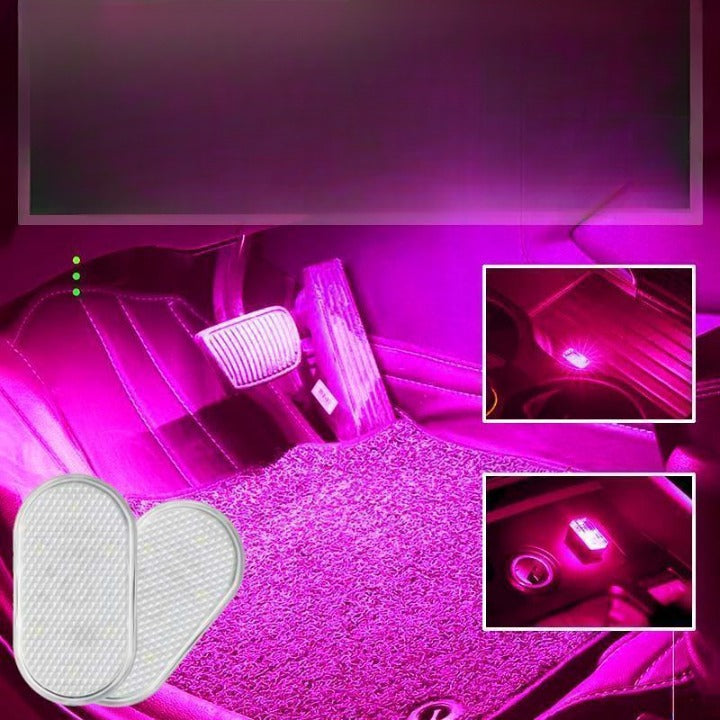 Lot de 2 mini appliques tactiles pour voiture