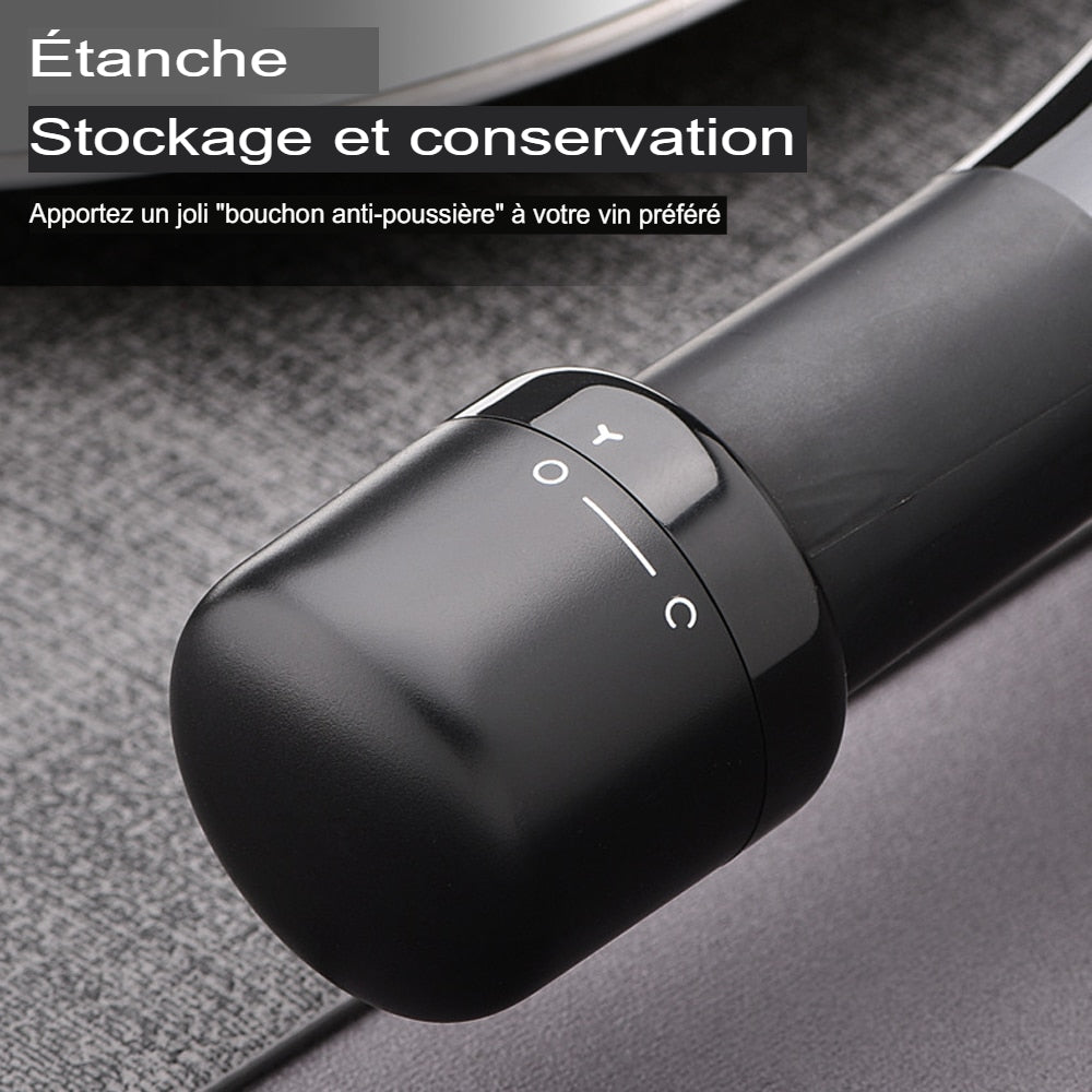 4x Bouchon Hermétique pour Bouteille de Vin et Champagne