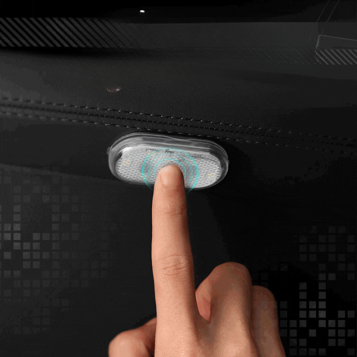 Lot de 2 mini appliques tactiles pour voiture