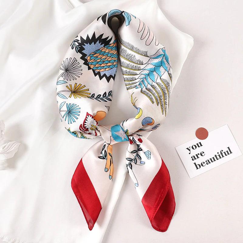 Foulard en soie - Différents imprimés - Stockmania