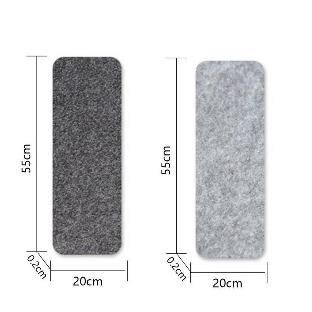 14x Tapis de sol antidérapants pour escaliers - Stockmania