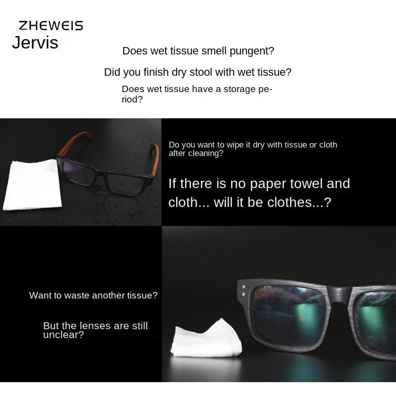 Mini nettoyeur de lunettes magique