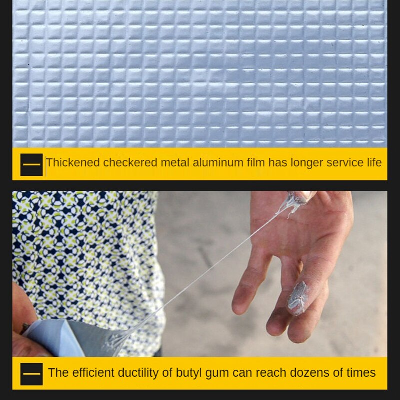 Ruban super adhésif aluminium WATERPROOF