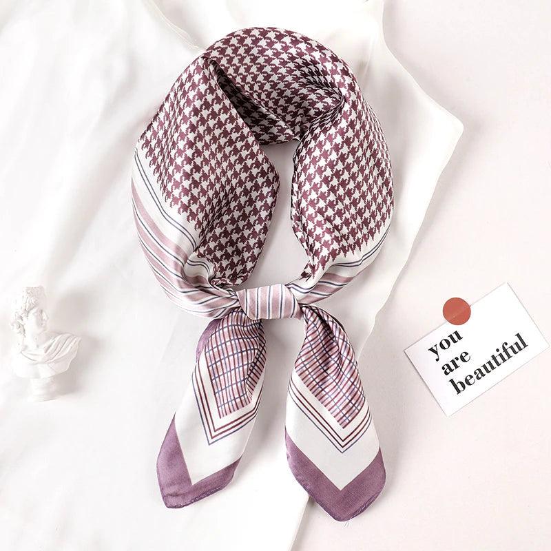 Foulard en soie - Différents imprimés - Stockmania