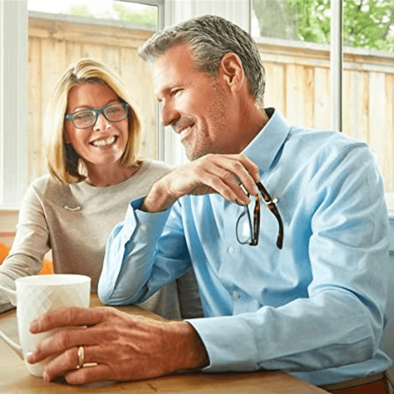 Lot de 4 portes lunettes magnétiques - Stockmania
