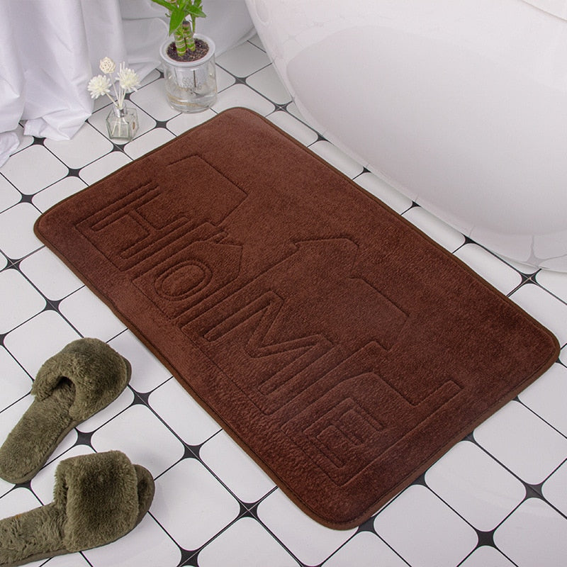 Tapis de bain pavé ultra absorbant