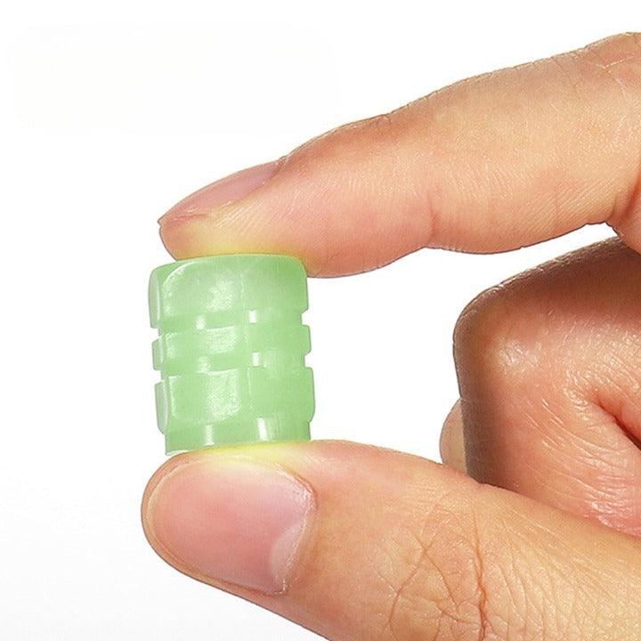 4x Bouchon de valve fluorescent pour pneus - Stockmania