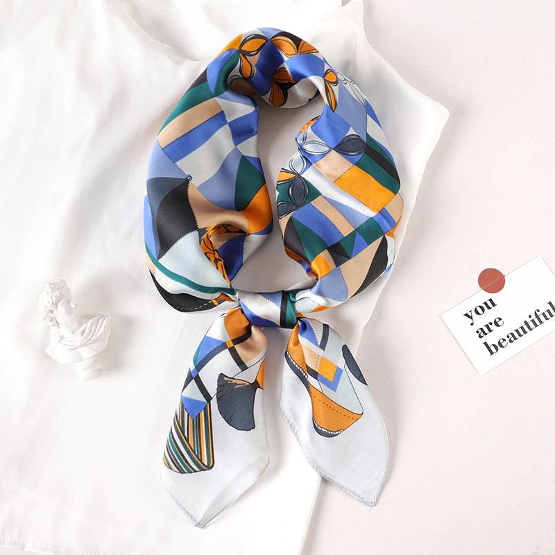 Foulard en soie - Différents imprimés - Stockmania