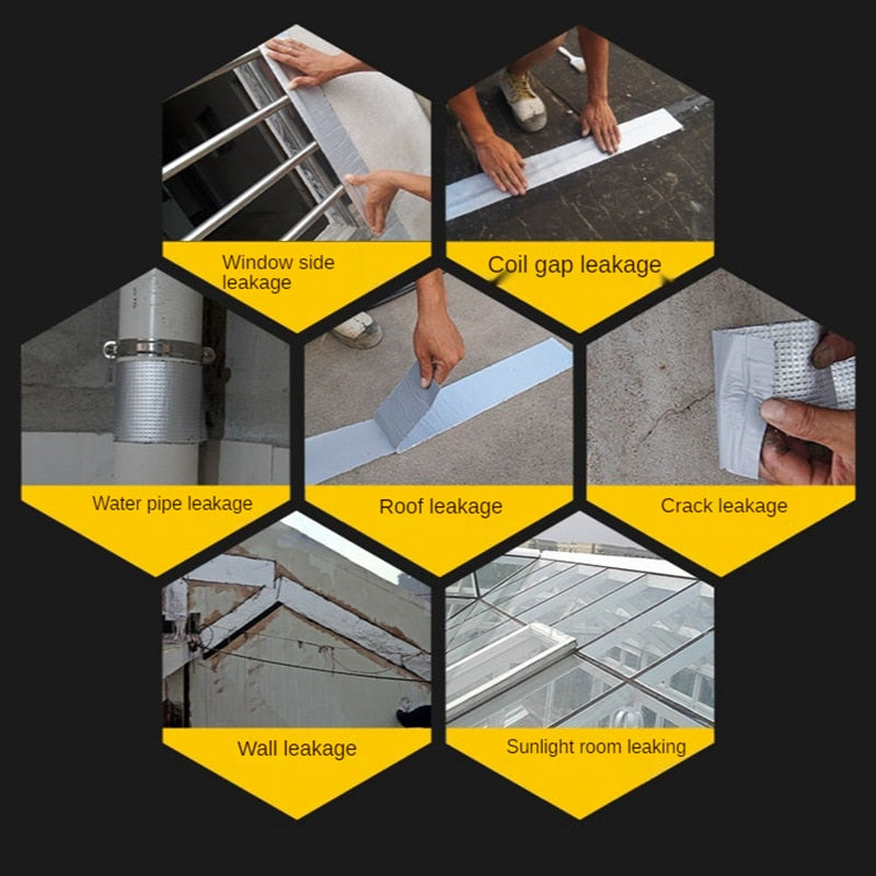 Ruban super adhésif aluminium WATERPROOF