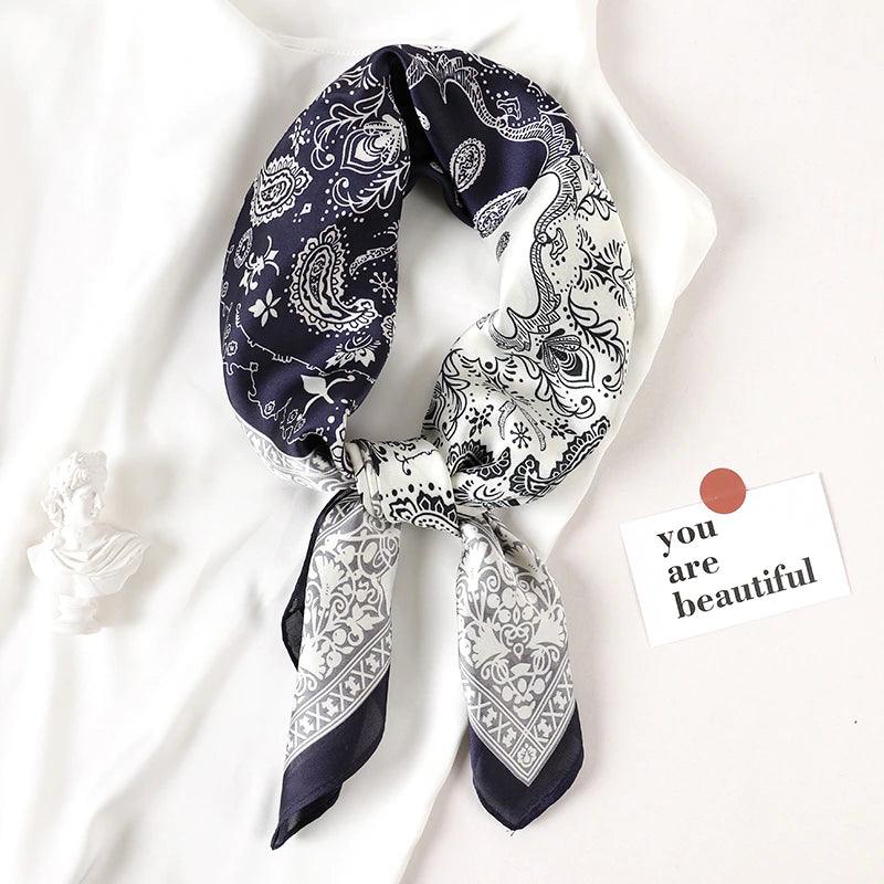 Foulard en soie - Différents imprimés - Stockmania