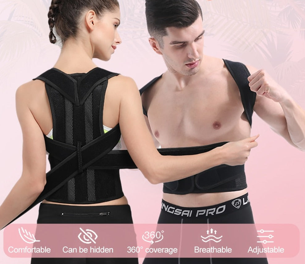 Correcteur de Posture réglable - Confort et discrétion