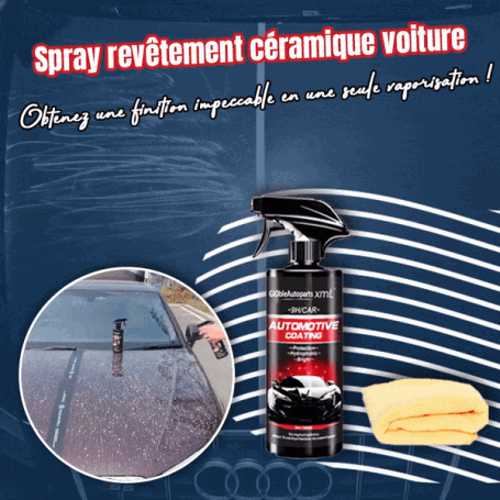 Spray revêtement céramique voiture