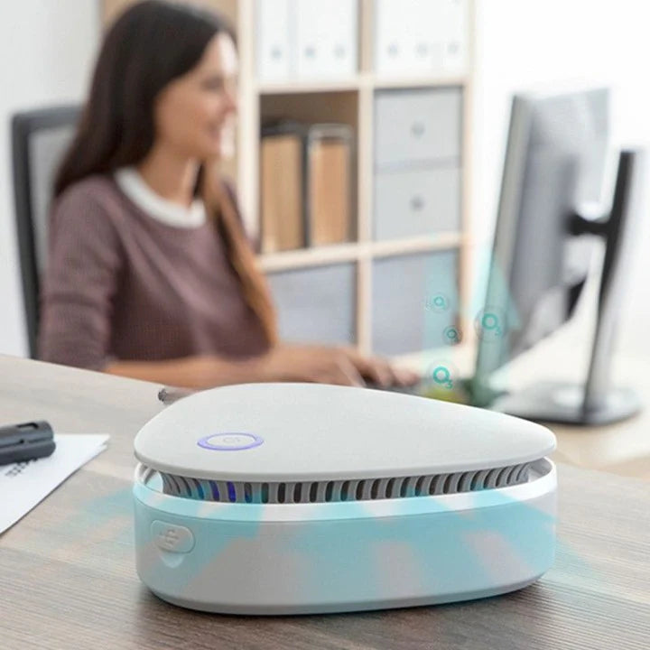 Purificateur portable d'air pour frigo - Stockmania