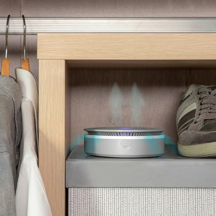 Purificateur portable d'air pour frigo - Stockmania