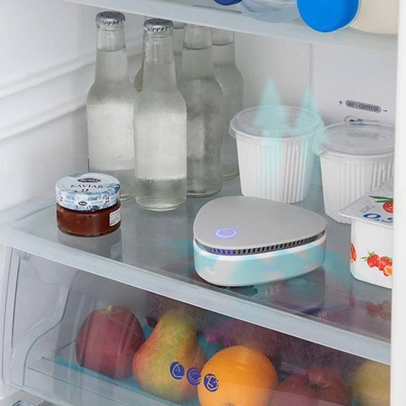 Purificateur portable d'air pour frigo - Stockmania