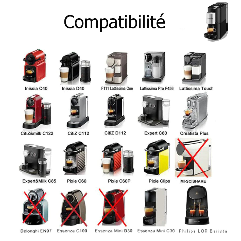 2x Capsules de café réutilisables - Stockmania