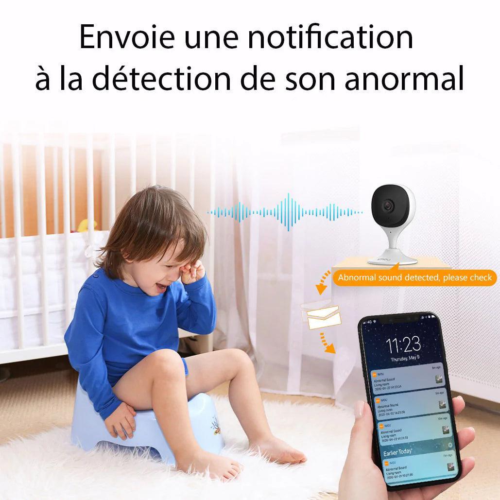 Caméra d'intérieur 1080P + Carte SD 32GB OFFERTE - Stockmania