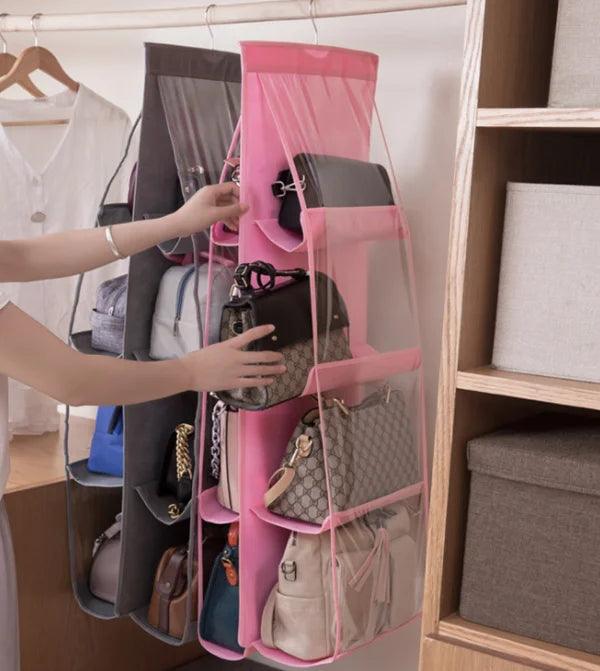 Support de rangement pour sacs à main - 6 poches - Stockmania