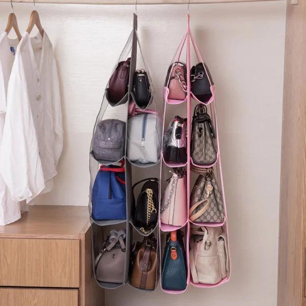 Support de rangement pour sacs à main - 6 poches - Stockmania